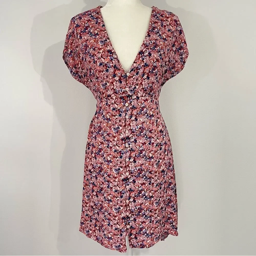 Ten Sixty Sherman Ditzy Floral Mini Dress - M